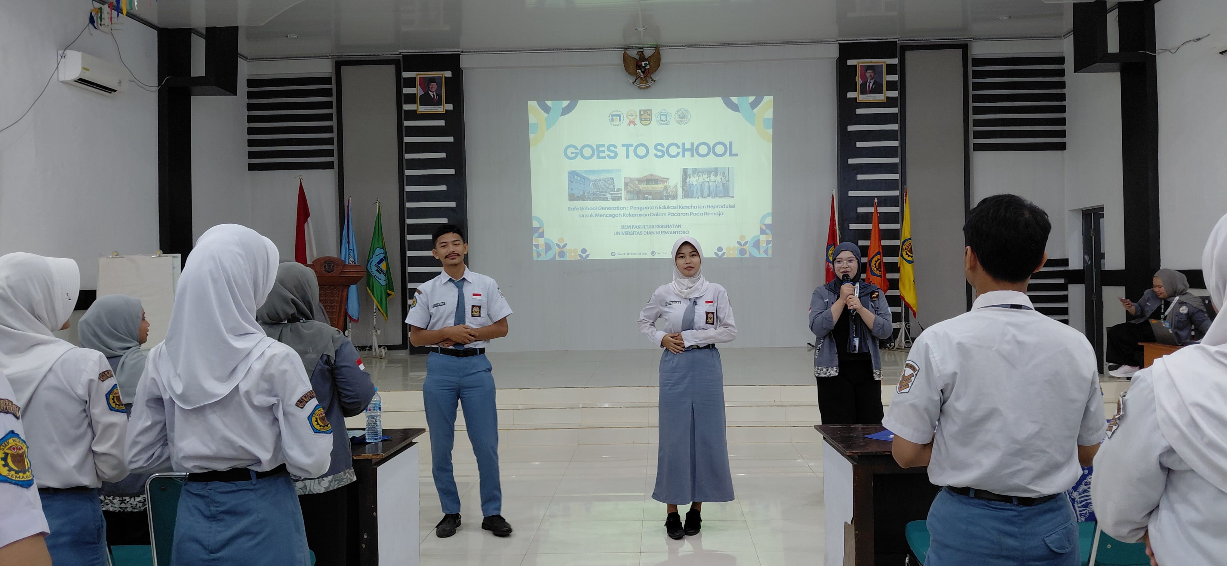 Goes To School